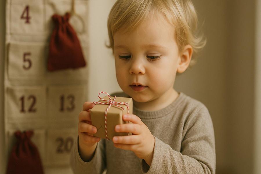 Que mettre dans le calendrier de l’avent d’un enfant de 3 ans : 40 idées ludiques