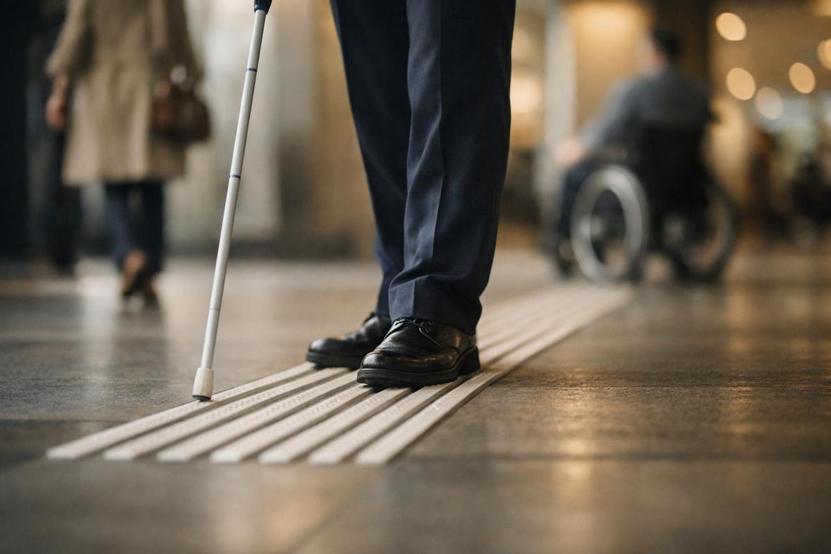 Bande de guidage PMR réglementation : comprendre les règles essentielles